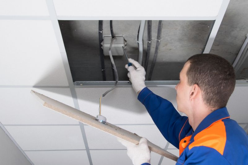 Office Ceiling Installation detail